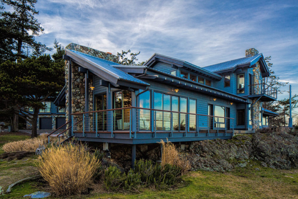 San Juan Island Home Construction